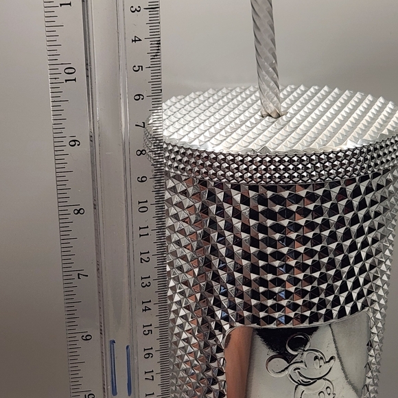 Disney Starbucks 2021 Silver Mickey Anniversary Textured Tumbler - Picture 6 of 7